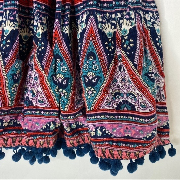 Patrons of Peace Pull on skirt mini dinglebell hem - Picture 6 of 9